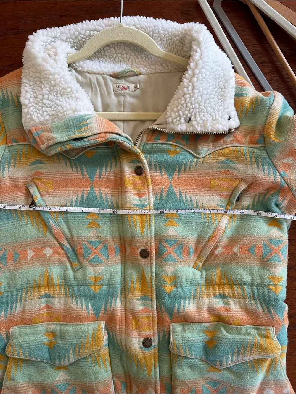 Women’s Faherty cotton cozy blanket jacket
